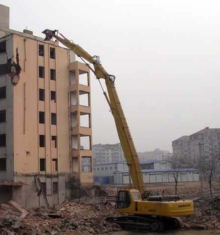 挖掘機(jī)拆樓臂，挖掘機(jī)拆樓臂廠家，挖掘機(jī)改裝拆樓臂
