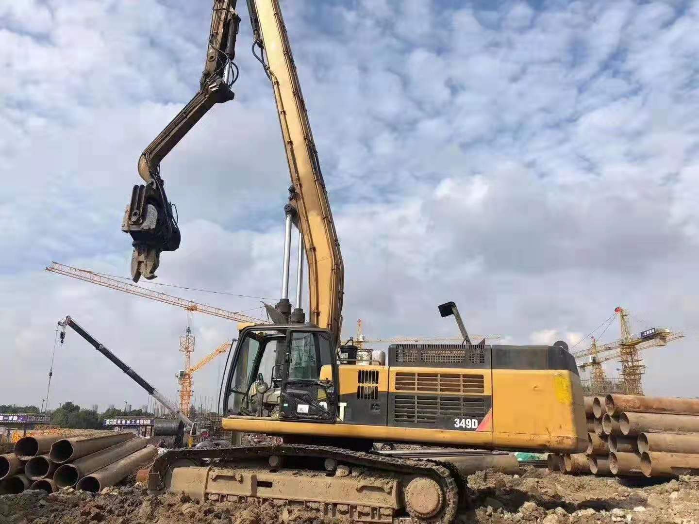 挖掘機(jī)打樁臂、打樁臂、挖掘機(jī)打樁臂廠家