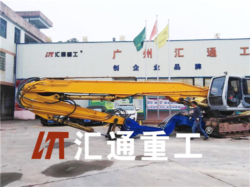 挖掘機(jī)打樁臂、打樁臂、打樁錘、挖掘機(jī)打樁臂廠家