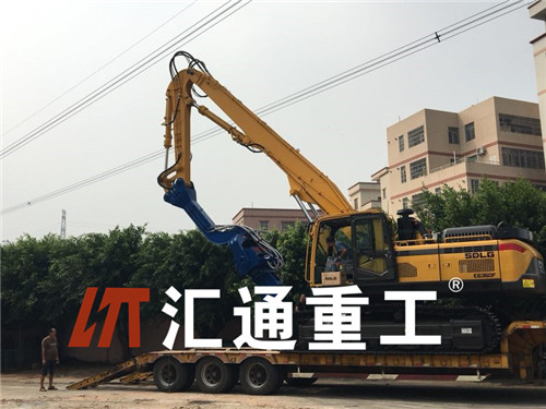 挖掘機(jī)打樁臂、打樁臂、打樁錘、挖掘機(jī)打樁臂廠家