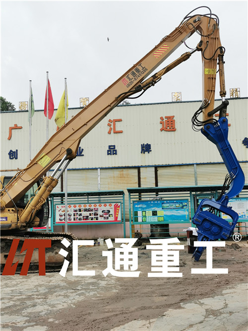 挖掘機打樁臂、打樁臂、打樁錘、挖掘機打樁臂廠家